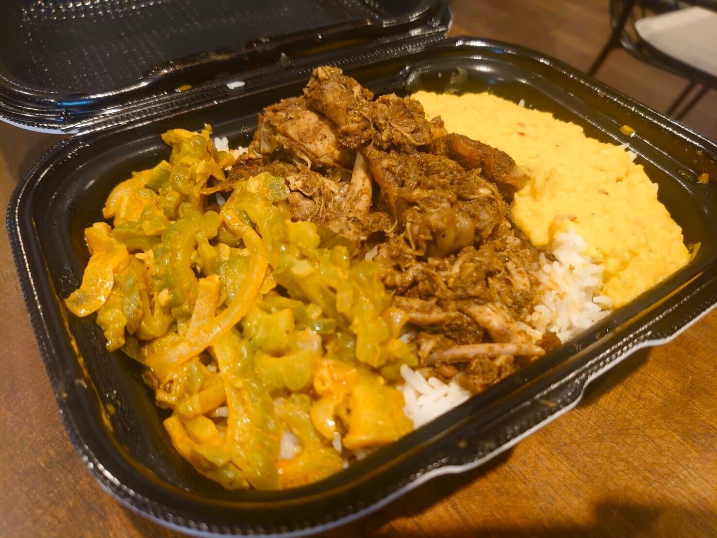 イベントで提供されたスリランカカレー