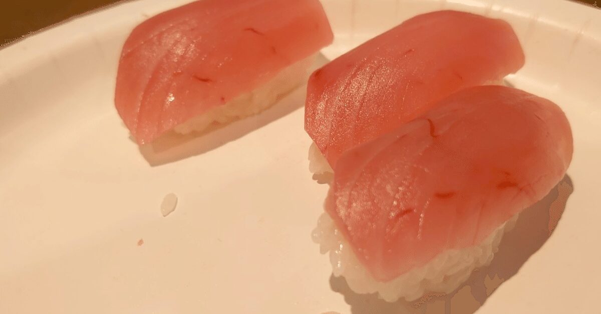 マグロのお寿司の画像