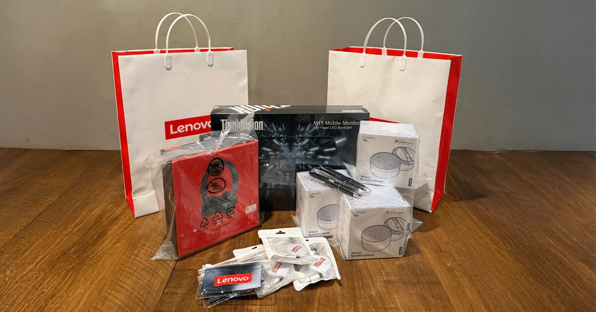 Lenovo Pro Communityの豪華な賞品